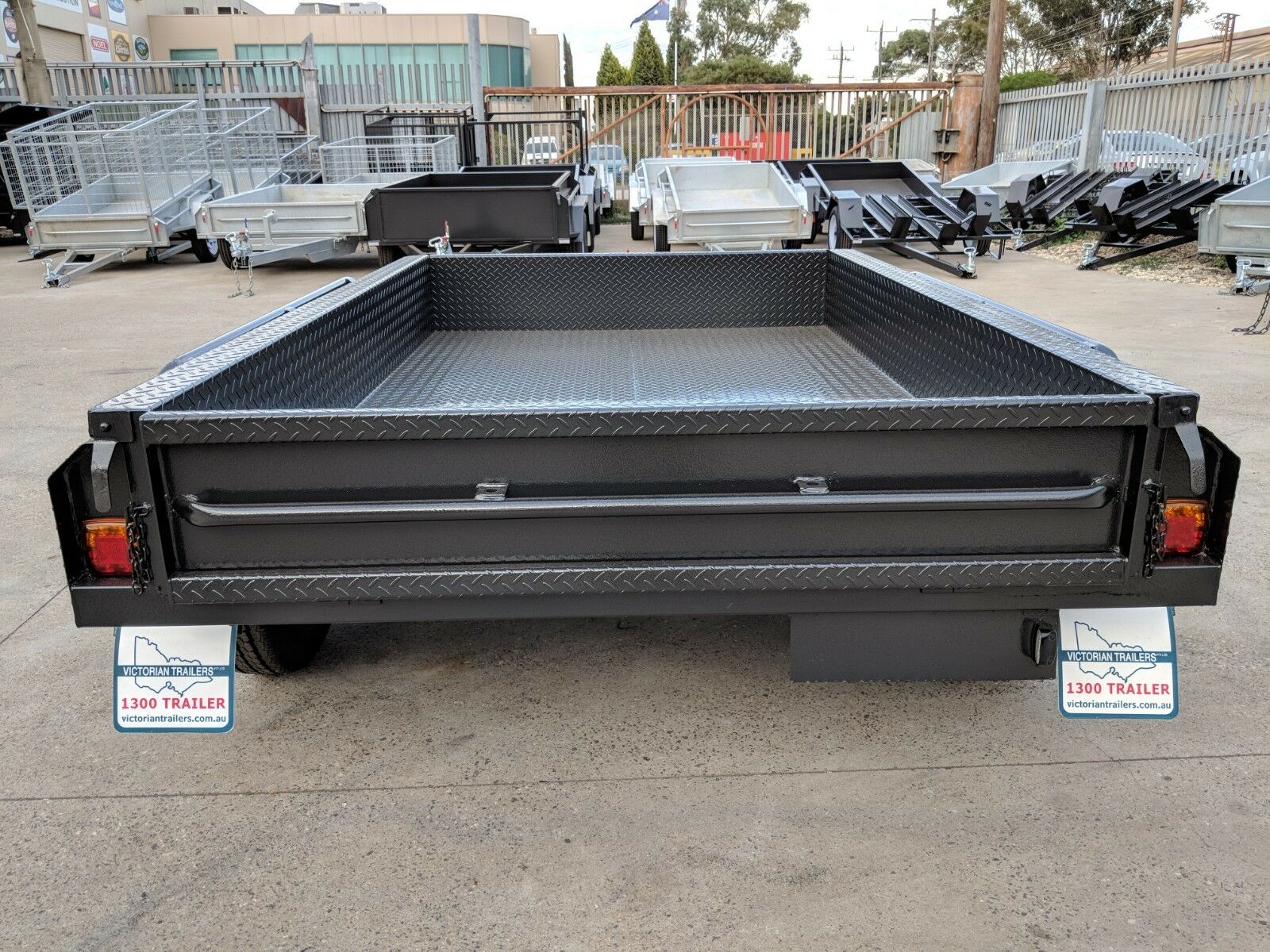 10x5 Tandem Axle Deluxe Heavy Duty Box Trailer For Sale In Melbourne