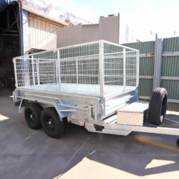 10x5 Galvanised Hydraulic Tipper Trailer for Sale