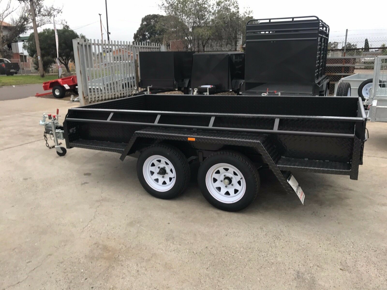 10x5 Tandem Axle Heavy Duty Box Trailer for Sale in Melbourne