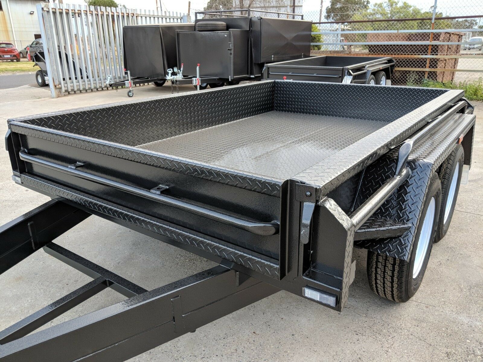 10x5 Tandem Axle Deluxe Heavy Duty Box Trailer for Sale in Melbourne