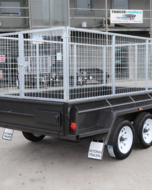 10×5 Heavy Duty Tandem Cage Trailer | 3 Ft Cage | Trailer For Sale in Melbourne Victoria