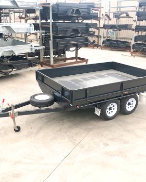 10×6 Heavy Duty Flat Top Trailer With Drop Sides For Sale