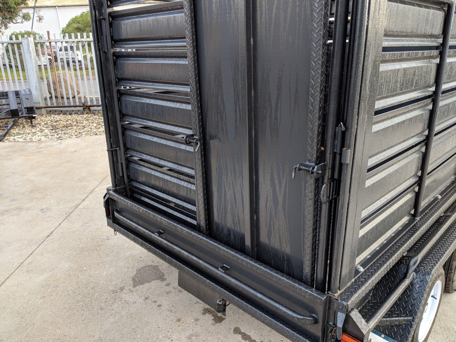 12x6 Deluxe Heavy Duty Stock Crate Trailer for Sale in Melbourne Victoria
