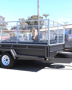 12×6 Heavy Duty Tandem Caged Trailer | 3 Ft Cage | Trailer For Sale in Melbourne Victoria
