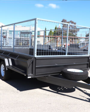 12×6 Heavy Duty Tandem Caged Trailer | 3 Ft Cage | Trailer For Sale in Melbourne Victoria