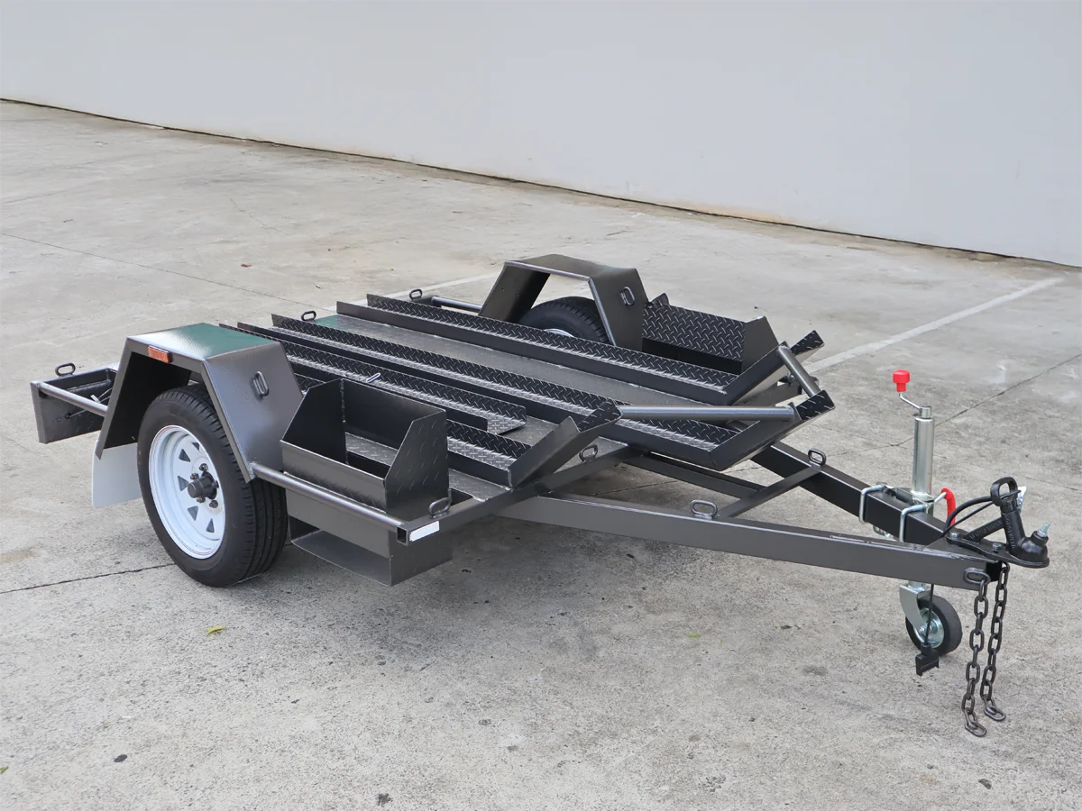 6x4 Deluxe Heavy Duty Motor Bike Trailer for Sale -Melbourne, Victoria