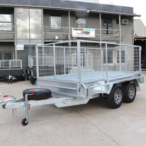 10x5 Tandem Galvanised 3ft Cage Trailer for Sale Melbourne 3