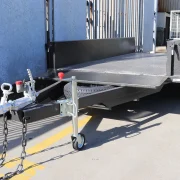 10x5 dual axle tandem box trailer for sale