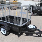 6x4 commercial heavy duty cage trailer 1