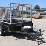 6x4 commercial heavy duty cage trailer 10