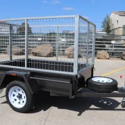 6x4 commercial heavy duty cage trailer 11