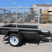 6x4 commercial heavy duty cage trailer 12