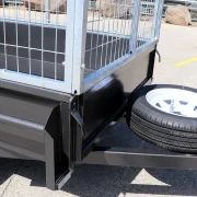 6x4 commercial heavy duty cage trailer 13