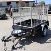 6x4 commercial heavy duty cage trailer