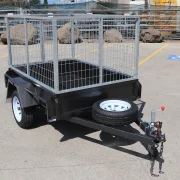 6x4 commercial heavy duty cage trailer 2