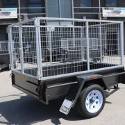 6x4 commercial heavy duty cage trailer 3