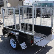 6x4 commercial heavy duty cage trailer 7