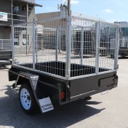 6x4 commercial heavy duty cage trailer 8