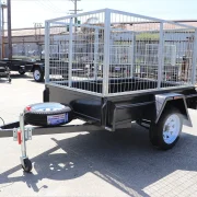 6x4 commercial heavy duty cage trailer 9