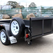 8x5 Golf Buggy Trailer with 500 mm High Tailgate