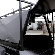 8x5 tradesman trailer with rear lift up door for sale