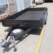 14 Foot 14x6x6 Heavy Duty Tandem Box Trailer for Sale in Melbourne 9
