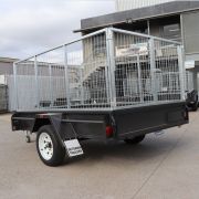 single axle cage grailer for sale