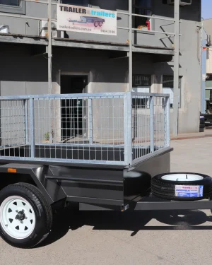 6×4 Medium Duty Smooth Floor Cage Trailer | 2FT Cage Trailer for Sale in Melbourne