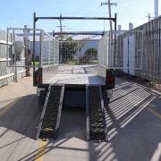 10x5 Tipper 900mm Cage Racks and Loading Ramps