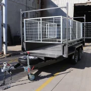 10x5 hydraulic tipper box trailer