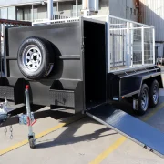 2000 kg lawnn mowing trailer