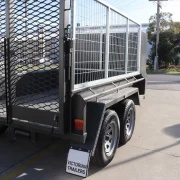 8x5 tandem lawn mowing trailer for sale