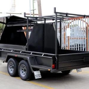 Half tradie top trailer for sale