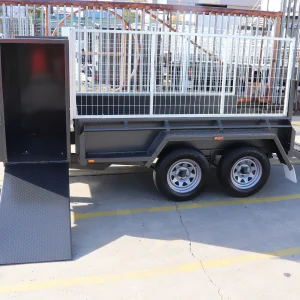 cage rack and ramp trailer for sale melbourne