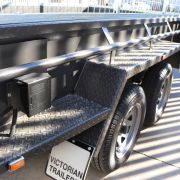 heavy duty hydraulic tipper trailer for sale