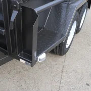 8x5 heavy duty trailer with ladder racks 12
