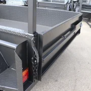 8x5 heavy duty trailer with ladder racks 16