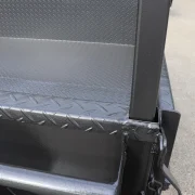 8x5 heavy duty trailer with ladder racks 17