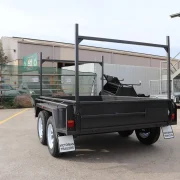 8x5 heavy duty trailer with ladder racks 6
