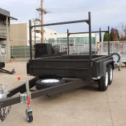 8x5 heavy duty trailer with ladder racks 8