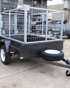 6×4 Medium Duty Smooth Floor Cage Trailer | 3FT Cage Trailer for Sale in Melbourne