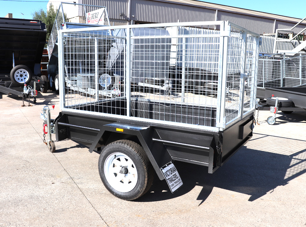 6x4 Commercial Heavy Duty Cage Trailer for Sale in Melbourne