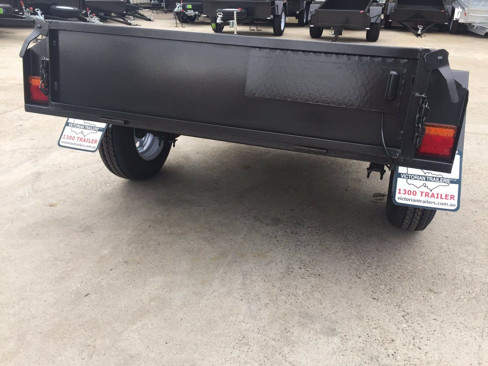 6x4 Single Axle Medium Duty Box Trailer for Sale Melbourne Victoria