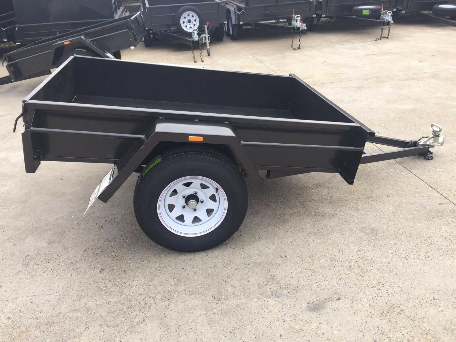 6x4 Single Axle Medium Duty Box Trailer for Sale Melbourne Victoria