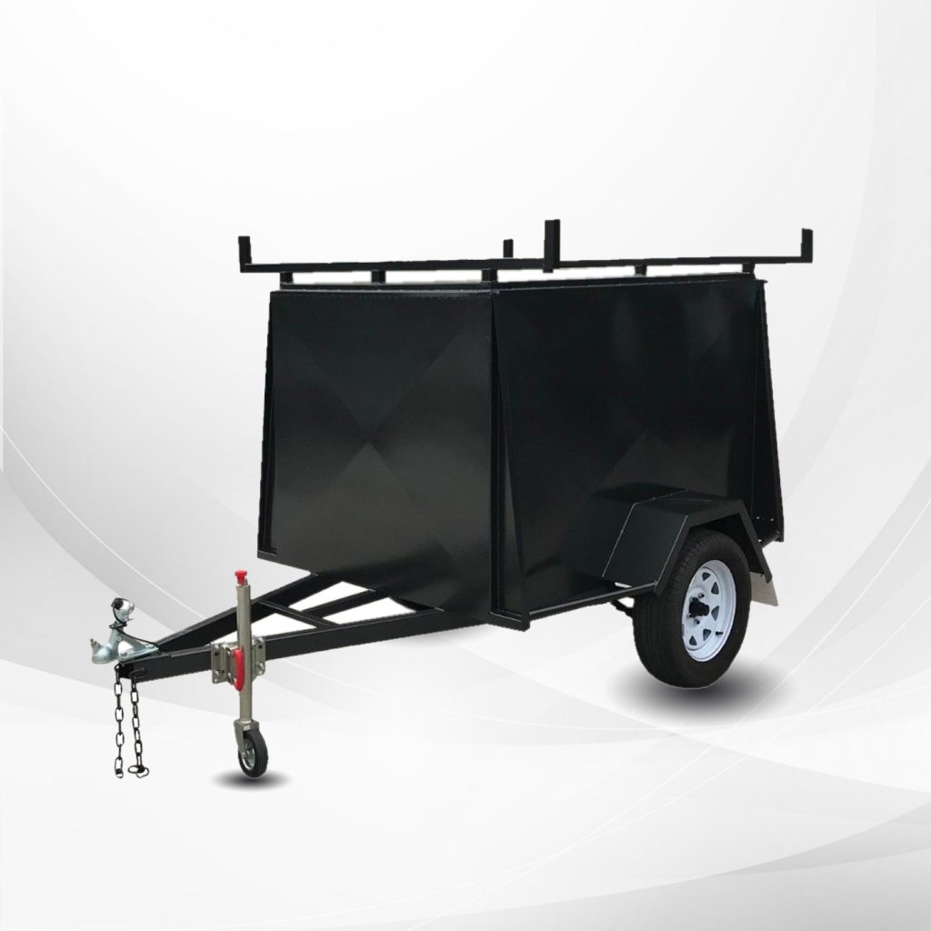 7x4 Galvanised Manual Tipper Box Trailer for Sale Melbourne