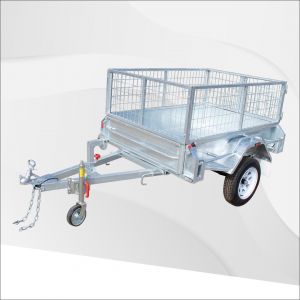 7x4 Galvanised Cage Trailer for Sale Melbourne