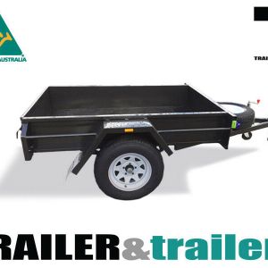 7x5 Single Axle Domestic Heavy Duty | Fixed Front Box Trailer for Sale Melbourne