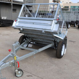 7x5 Galvanised Manual tipper Trailer for Sale in Melbourne