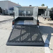 7x5 Machinery Trailer with Grid Mesh