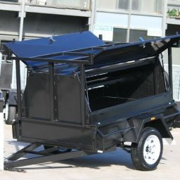 7×5 Commercial Heavy Duty Tradesman Trailer | 750mm Tradie Top Trailer for Sale